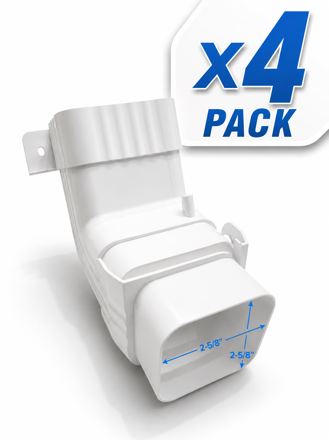 Aim-A-Drain 2-5/8" Square — 4 Pack